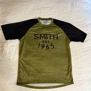 Smith Optics Men’s MTB Jersey – XL – Green/Black – Short Sleeve